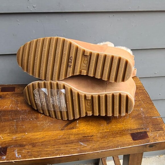 UGG Malvella Chestnut Suede Boots size 9.5 NWOT! - Picture 7 of 12